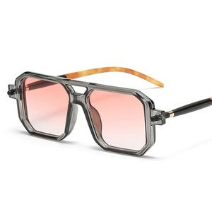 Sunglasses gray with orange lenses